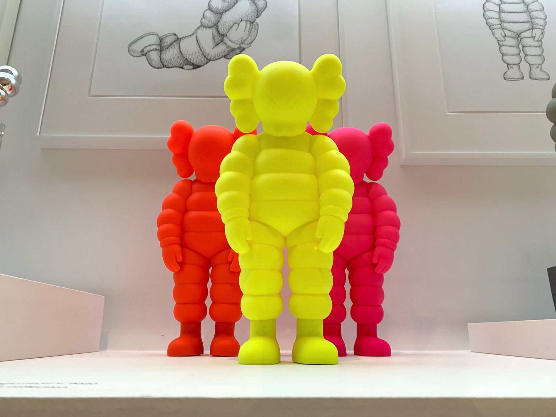 Kaws art figures collection