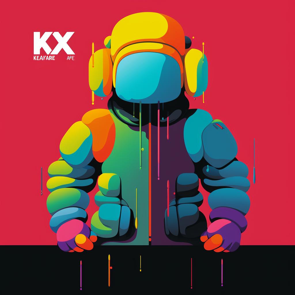 A screenshot of the Kaws Art login page